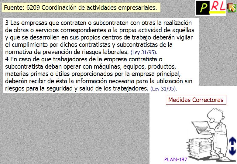 187 COORDINACION SUBCONTRATACION